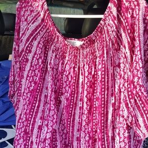 THINK SUMMER! Terra & Sky Womens blouse!